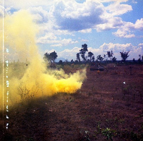 Popping smoke