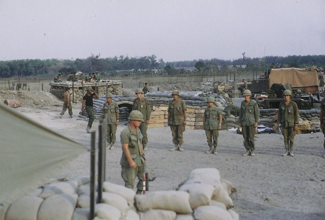 Purple Heart Ceremony in the Hard Spot