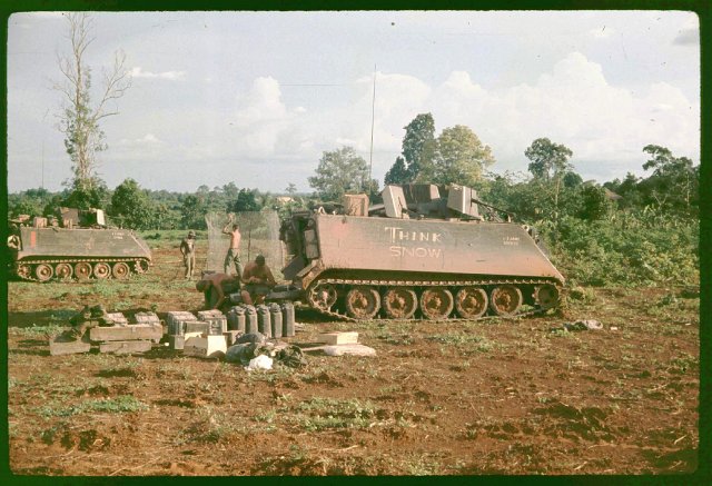 Putting up fence for RPG defense