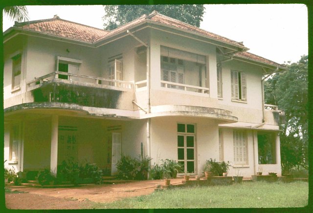 Rubber Plantation house in Cambodia