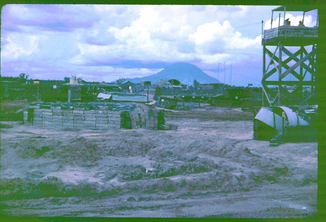 Storm clouds over Nui Ba Din