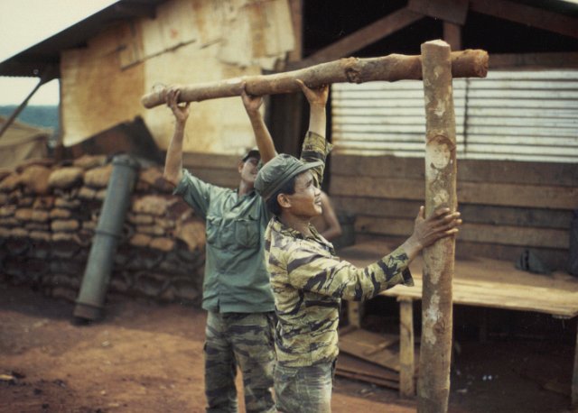Loc Ninh Montagnard soldiers