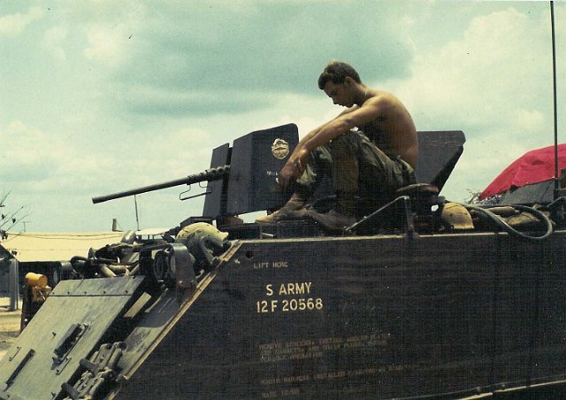 x Sable sitting behind drivers seat